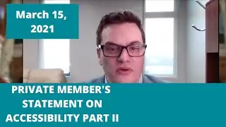 Accessibility Part II, March 15, 2021