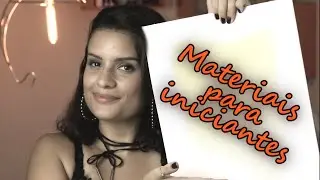 O QUE COMPRAR PARA COMEÇAR A DESENHAR ?/ WHAT TO BUY TO START DRAWING?