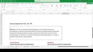 PLANILLA  - CÁLCULO DE INASISTENCIAS Y TARDANZAS, HORAS EXTRAS, RENTA DE 5TA Y ASIENTOS CONTABLES