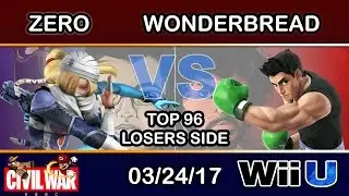 2GGC: Civil War - TSM | ZeRo (Sheik) Vs. TS | WonderBread (Little Mac) Top 96 Losers Side