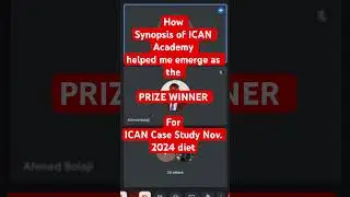 Prize Winner ICAN Case Study Nov. 2024 diet #icancasestudy #prizewinner