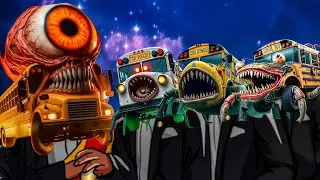 School Bus Monster EATER - CoffinDance Monster(COVER)#coffindancesong#cofFindance #monsterbus