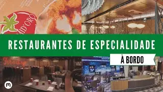RESTAURANTES DE ESPECIALIDADE &Agrave; BORDO