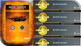 *NEW* LMG WEAPON HACK UNLOCKS INSANE EPIC VARIANT on Infinite Warfare!
