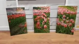 panelen flipflop, wisselbeeld in delen