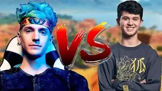Ninja vs Bugha in a 1v1 fortnite (Who is better)