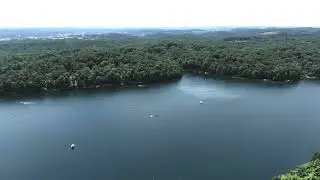 All the activity on Bimini Lake in Treasure Lake.