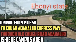 OLD ENUGU ROAD ABAKALIKI | EBSU ISHIEKE CAMPUS AREA| EBONYI STATE