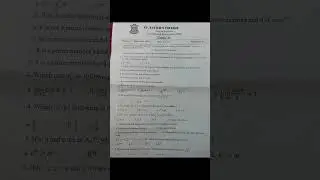 Class 11 Maths St. Xavier's 1st term Exam question paper 2080 🔥🔥🔥🔥 #StudyWithRiBka 🔥
