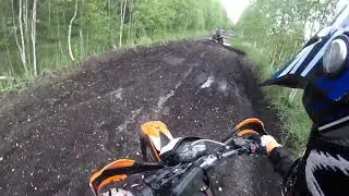 Exploring forest and offroad with KTM690 - Mitas E07 + MC23