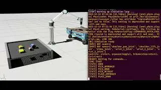 Simulatrion UR10 Pick&Place Teached v0.1