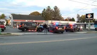 Scene where police found wounded man, bullet-riddled car in East Pete