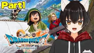 【ドラクエ７ Reimagined】冒険の始まりだ!!勇者のぶねこ旅立ちへ★　#１【のぶねこ】