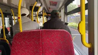 *Nice Sounding + Cooling Fan* Journey on Route 196 | Enviro400 MMC Abellio London - 2617 (SN18KLK)
