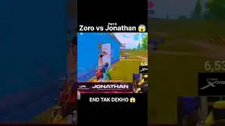 Zoro vs Jonathan 😱 | BGMI Intense Fight 🔥| Part 6 |#shorts
