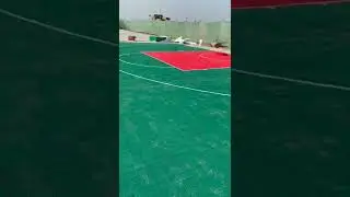 professional high quality outdoor interloacking PP sports flooring for basketball sports court