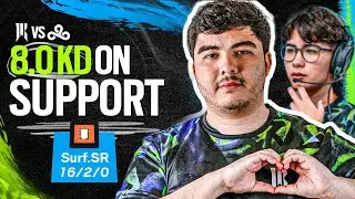 Когда Спойта НЕСЁТ... его ИГРОК ПОДДЕРЖКИ?? - SR против C9 - NAL Stage 2 2025