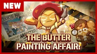 🔴 NEW COOKIE RUN UPDATE - The Butter Painting Affair (ft. Butter Pretzel Cookie)