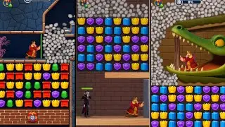 Royal Rescue Match Saga Levels 41-42-43-44-45-46-47-48-49-50 Game Walkthrough
