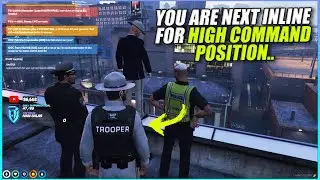 Эй Джей Хантеру предлагают должность сержанта в TROOPER's | NoPixel RP | GTA | CG