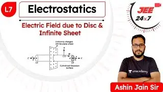 JEE Physics: Electrostatics L7 | JEE 24x7 | Ashin Jain Sir