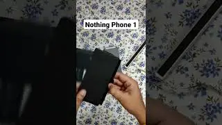 Nothing Phone 1 Glyph Unboxing and first look | Nothing phone Glyph | #shorts