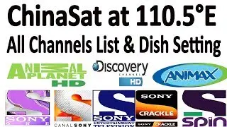 ChinaSat at 110.5&deg;E Sony Network Animal Plannet Discovery FTA ?