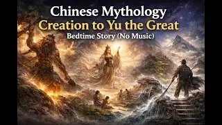 Chinese Mythology Creation to Yu the Great  Bedtime Story (No Music)