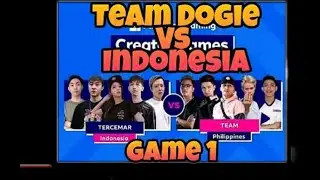 TEAM DOGIE VS INDONESIA. GRABE  SI H2WO DON BANGIS