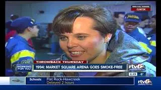 Throwback: Calling it quits: Market Square Arena implements no smoking policy in Feb. 1994