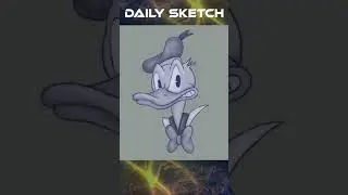 Daily Disney Sketch Donald Duck Part 20