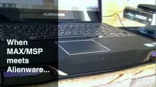 Alienware keyboard SDK + MAX/MSP