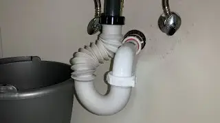 How to Install a Flexible P Trap (Drain Doesn&rsquo;t Line up)