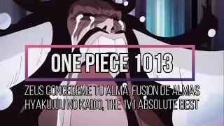 Kaido la cag&oacute; Tierra, Aire o Mar One Piece 1013 ワンピース
