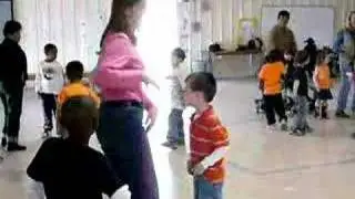 Kristi does the Hokey Pokey!