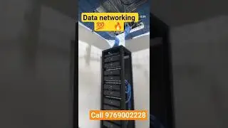 data networking 🛜 server rack dressing #data #networking