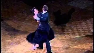 045 社交ダンス タンゴ ゲストデモ（Ballroom Dance Tango Guest Demonstration）ジョンウッド＆アンルイス組1994年第15回日本インター