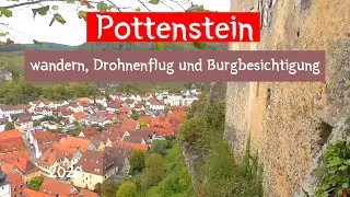 Wandern Pottenstein fränkische Schweiz, Sept. 2020