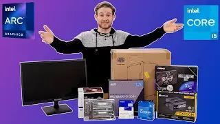 Сборка ПК для потоковой трансляции 2023 года | Intel Core i5-12600KF | Intel ARC A380