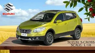 HD Miniature | 1/18 Scale Suzuki S-Cross Dealer Edition &ndash; Ultra Realistic Miniature SUV!