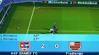 Lance completo dos gols da vit&oacute;ria do AAS GAMES sobre o FLAMENGO pela 26&ordf;R 1&ordf;T League Brasileir&atilde;o
