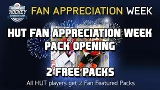 NHL 14: HUT Pack Opening - Fan Appreciation Day Free Packs