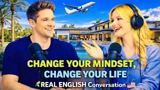 Change Your Mindset, Change Your Life 🌱 | Real English Conversation 🇺🇸 (A1&ndash;B1 Learners)