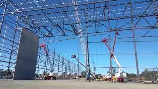 Embracing 2018 &mdash; Coomera Indoor Sports Centre &mdash; steel structure