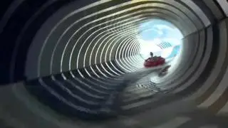 Magic Eye Therme Erding - Longest closed slide pipe in the world