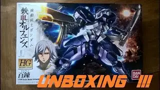 Unboxing Maquette GUNDAM Bandai HG, STH-05 HYAKUREN au 1/144.