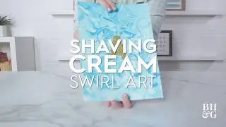 Shaving Cream Art | Made By Me Crafts | Better Homes & Gardens