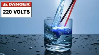220 VOLT VS SALT WATER || Science Experiments With 220 volt electricity