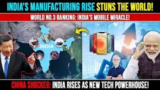 What Makes INDIA a GLOBAL MOBILE PHONE EXPORT Powerhouse? | Indian Economy | India vs China