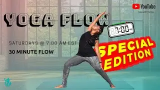 🔴 Live 7am Vinyasa Yoga with Tianna | Special Time